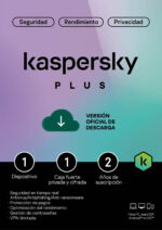 Kaspersky Plus 1 Dispositivo 24 Meses VPN ilimitado VPN ilimitado