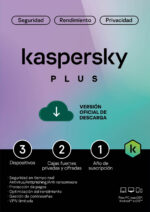 RENOVACION Kaspersky Plus 3 Dispositivos 12 Meses VPN ilimitado