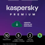Kaspersky Premium 10 Dispositivos 24 Meses VPN ilimitado