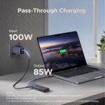 UGREEN Pro USB-C Hub 6 in 1 10Gbps 4K 60Hz HDMI, 100W Power Delivery - Imagen 6