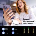 UGREEN Headphone Adapter for iPhone Lightning to 3.5mm Adapter Apple MFi Certified Lightning Aux Audio Jack Dongle - Imagen 8