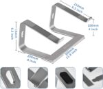 Base Para Portatil De Aluminio Altura Gris Oscuro Y Plateado - Imagen 7