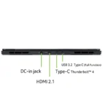 Acer - Predator Helios Neo 16S AI Gaming Laptop - 16" OLED 240Hz - Intel Core Ultra 9 - NVIDIA GeForce RTX 5070Ti – 32GB – 1TB - Obsidian Black - Imagen 4