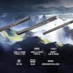 msi Thin 15 15.6” 144Hz FHD Gaming Laptop: Intel Core i7-13620H, NVIDIA Geforce RTX 4050, 16GB DDR4, 512GB NVMe SSD, WiFi 6E, Win 11: Black B13VE-2678US - Imagen 2