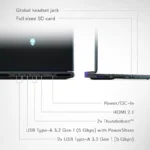 Alienware - Area-51 - 16" 2.5K Gaming Laptop - Intel Core Ultra 9 275HX - 32GB Memory - NVIDIA GeForce RTX 5070 Ti - 2TB Storage - Liquid Teal - Imagen 5